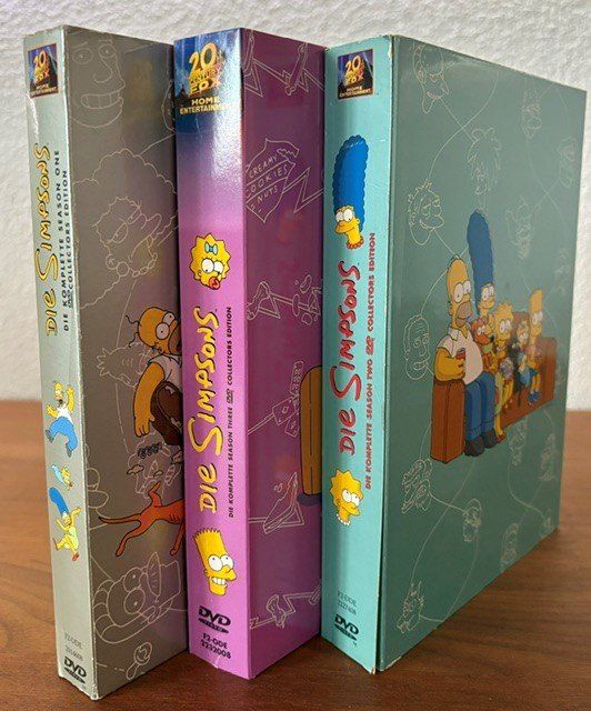 Alle DVDs: SIMPSONS - Season 1-3 – Gebraucht aus Ossingen von Orelius 1
