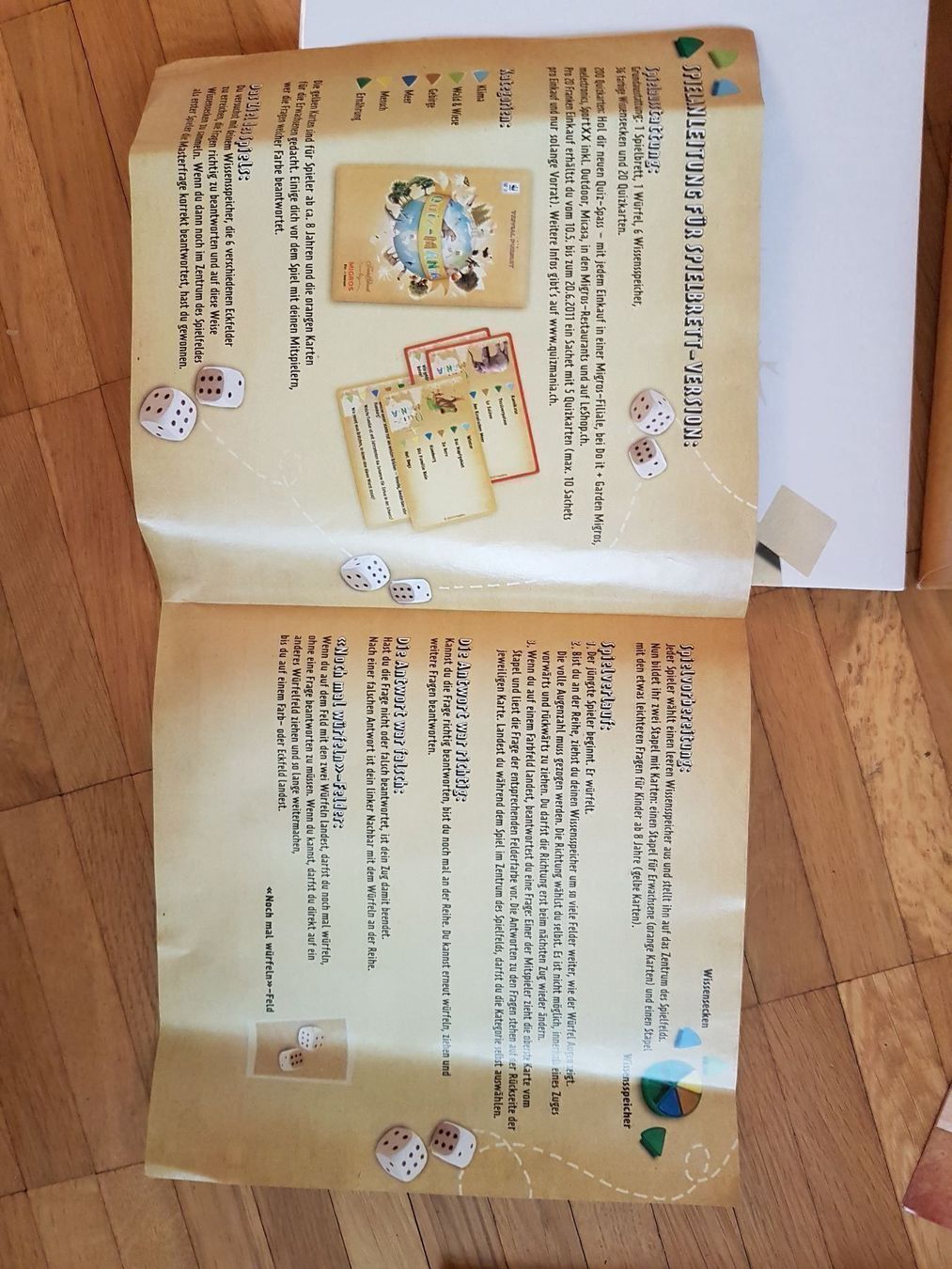 Migros Spiele: Quiz-Mania / Wissensspiel – Gebraucht aus Oberengstringen von Sheera7 5