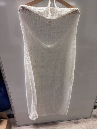 Weisses Sommerkleid,Grösse L, Top Zustand!