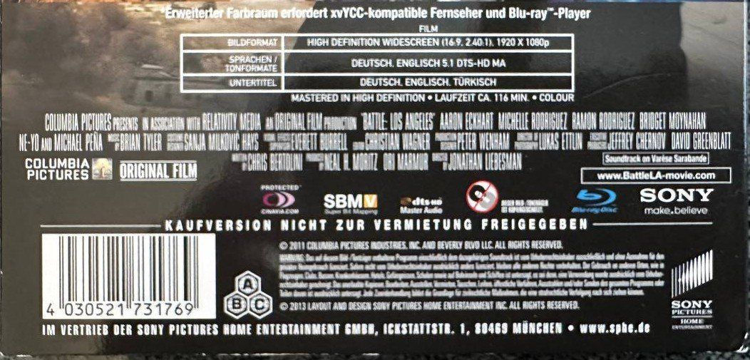 Alle DVDs: Battle Los Angeles – Gebraucht aus Beringen von Mantafisch1 2