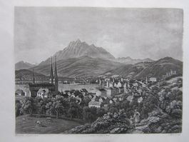 LUZERN  AQUATINTA