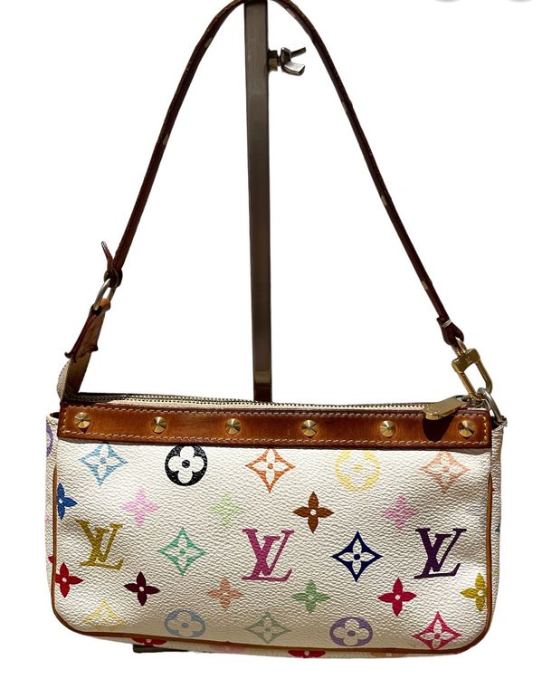Louis Vuitton Tasche Weiss Bunt
