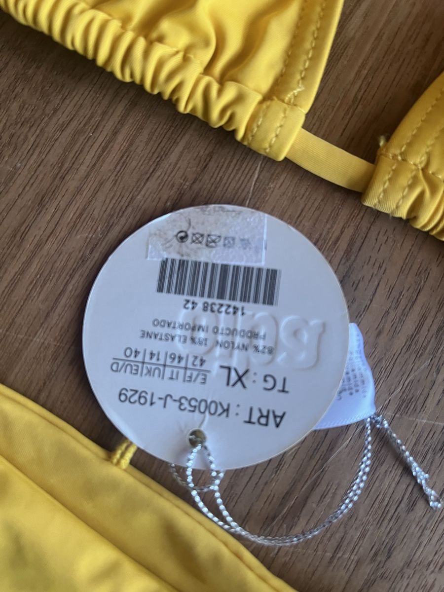 Costumi da bagno & Bikini: Bikini senfgelb Gr XL/XXL – Nuovo e nell'imballaggio originale da Aarberg venduto da Jakaro 3