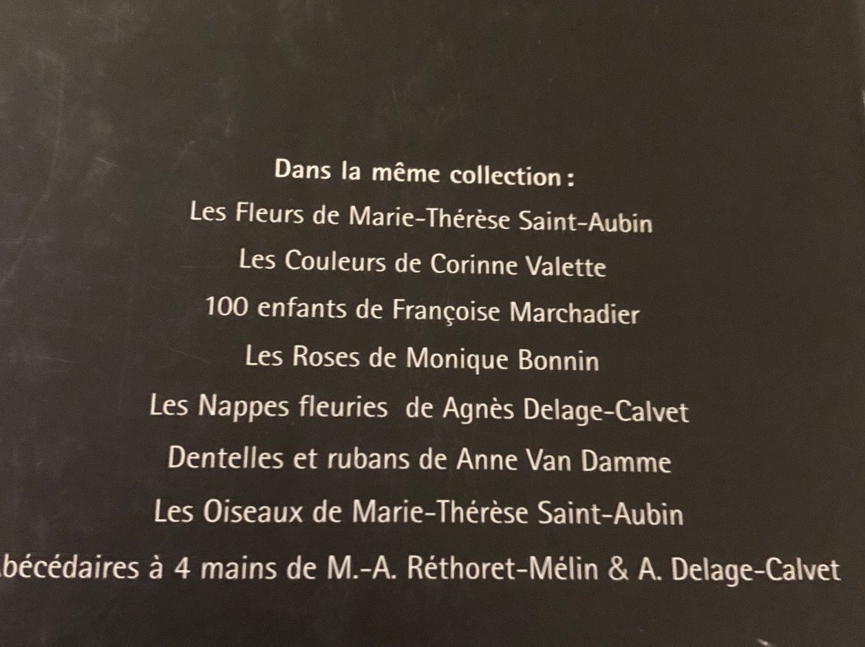 Livres: point de croix – D'occasion à Delémont par stella063 1