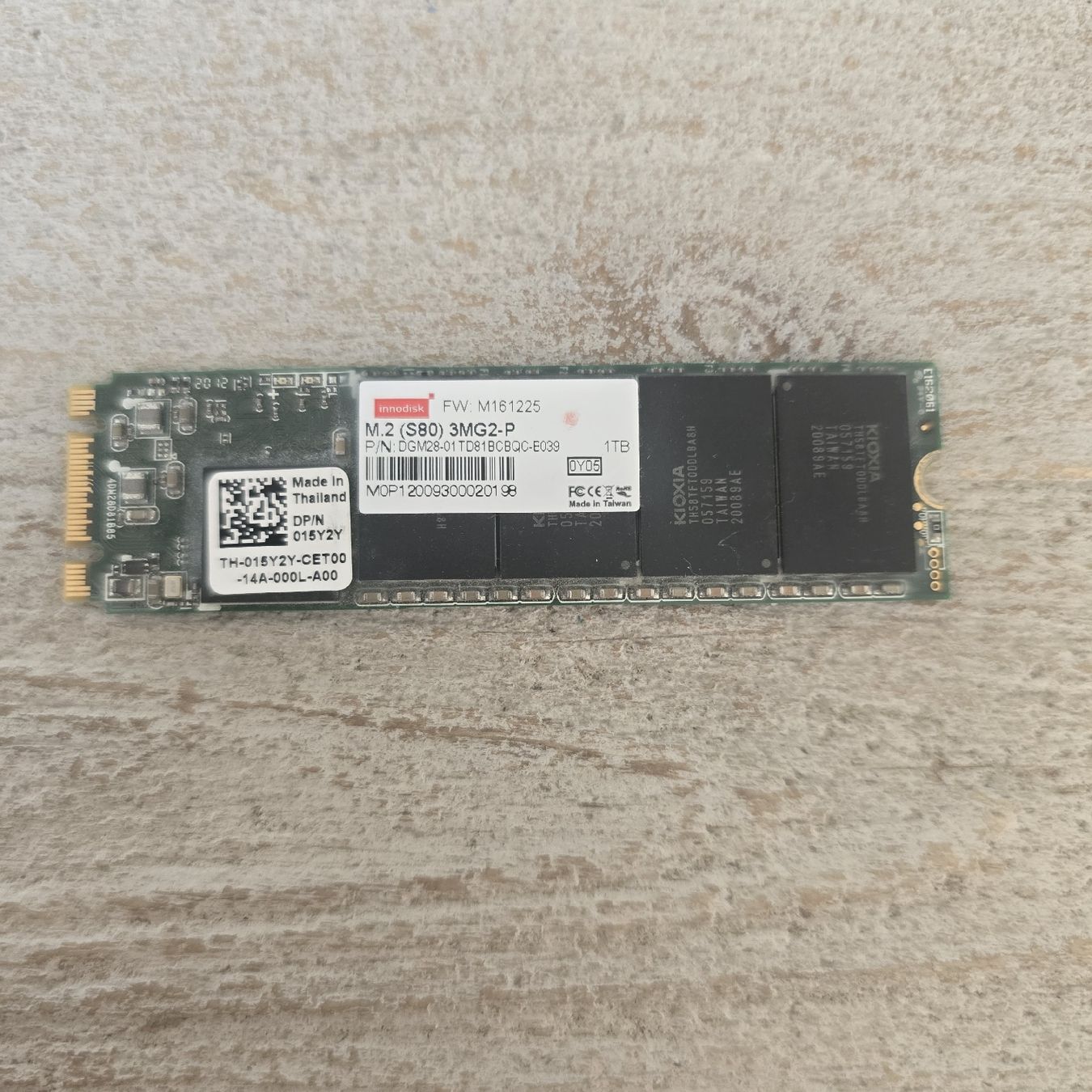 Harddisks: Kioxia M.2 2280 SSD 1TB – Gebraucht aus Aesch BL von Pina2021