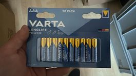 VARTA AAA Batterien – Longlife Power (20er Pack)