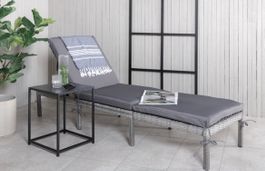 Liegestuhl Rattan