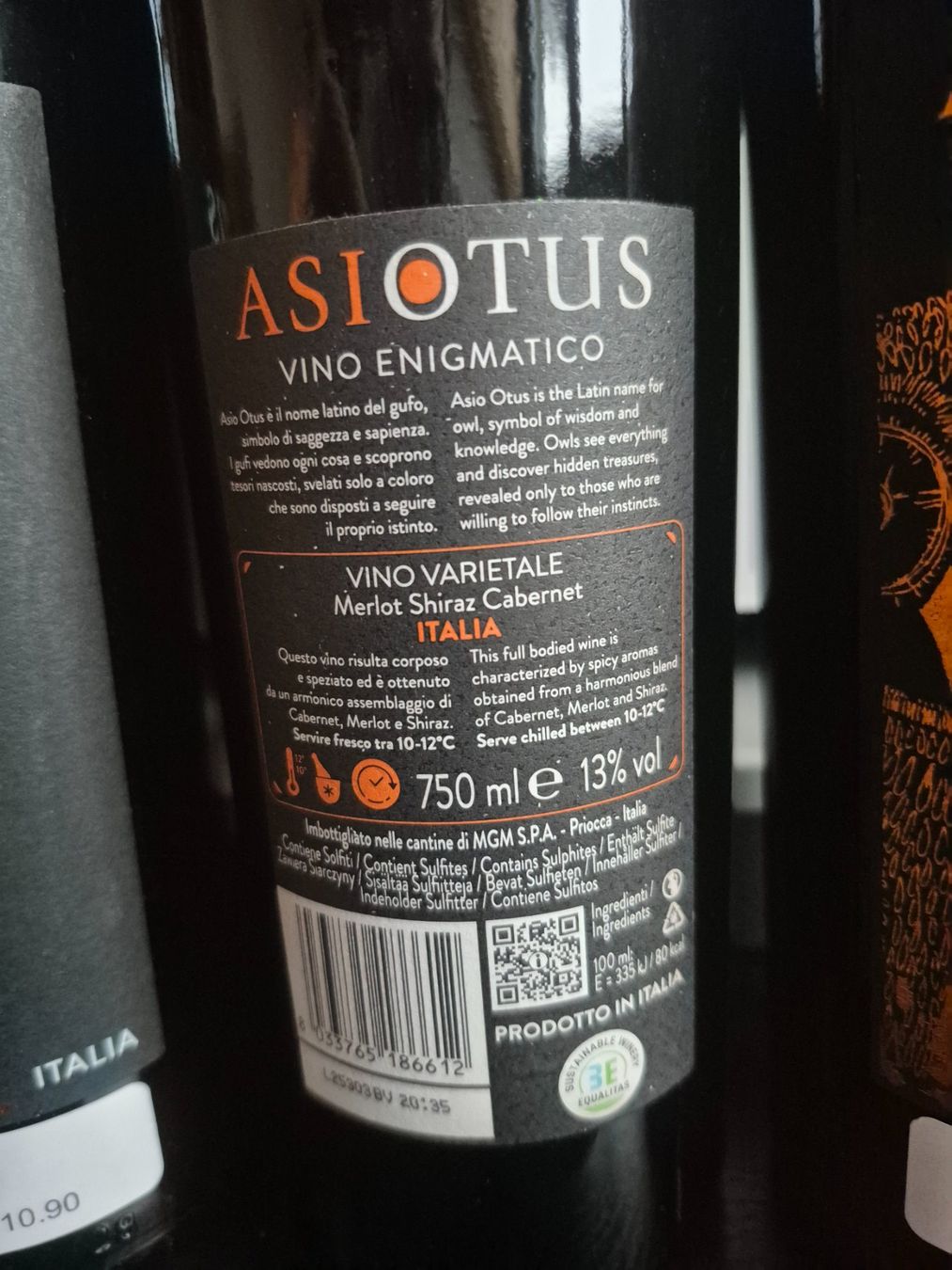 Wein: 6 Flaschen Asiotus Enigmatico – Neu (gemäss Beschreibung) aus Buchs SG von Rotg 3