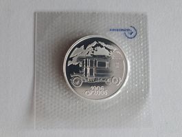 20 Fr. Gedenkmünze 2006 100 Jahre Postauto in Original Blist