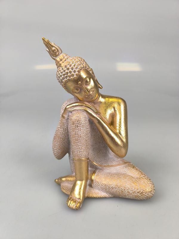 Statuette: Willow & Silk Buddha Figur – Usato da Rüti ZH venduto da Restwert_Rueti_ZH 1