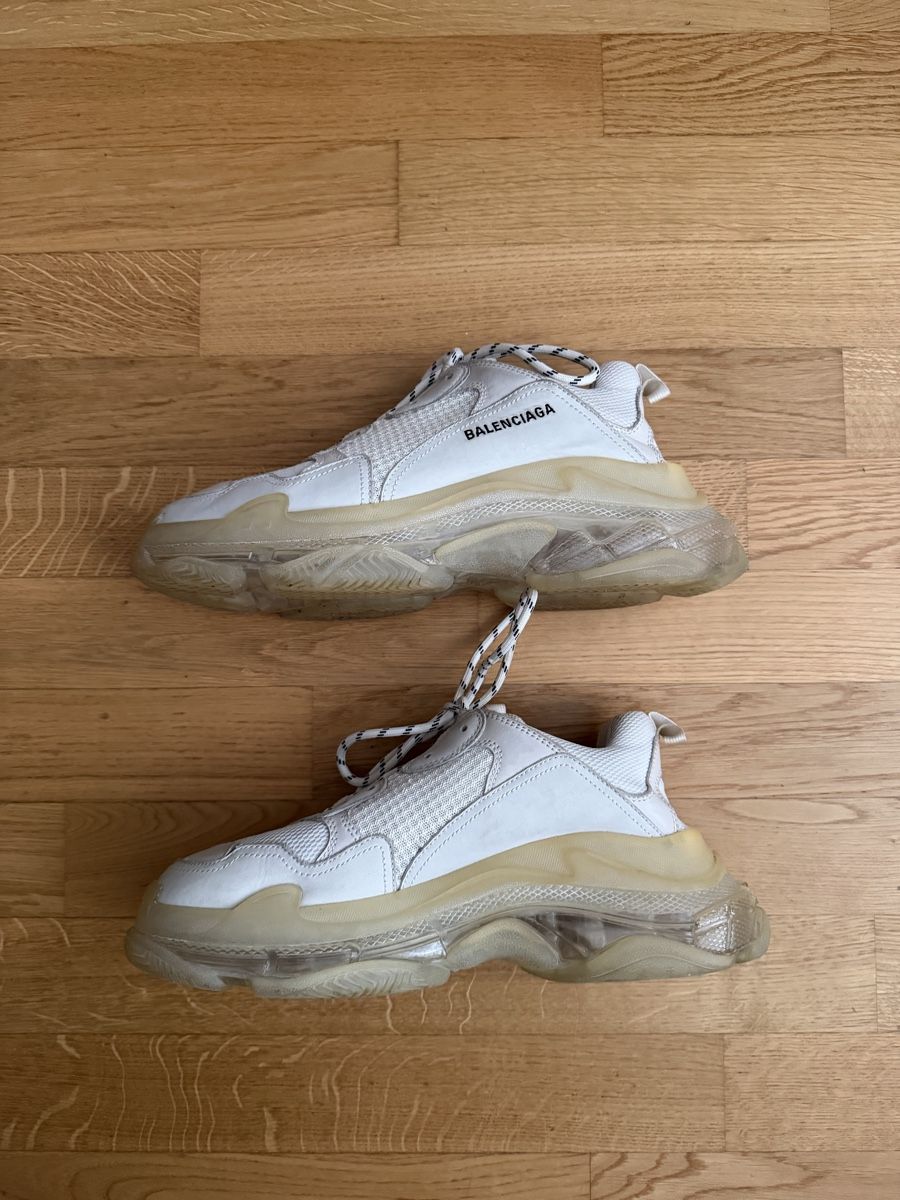 Balenciaga Scarpe da uomo: Balenciaga Tripe S White/Clear Sole Size 43 – Usato da Romanshorn venduto da jannishko 1