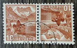 TR107 Timbre Suisse Oblitere 19xx