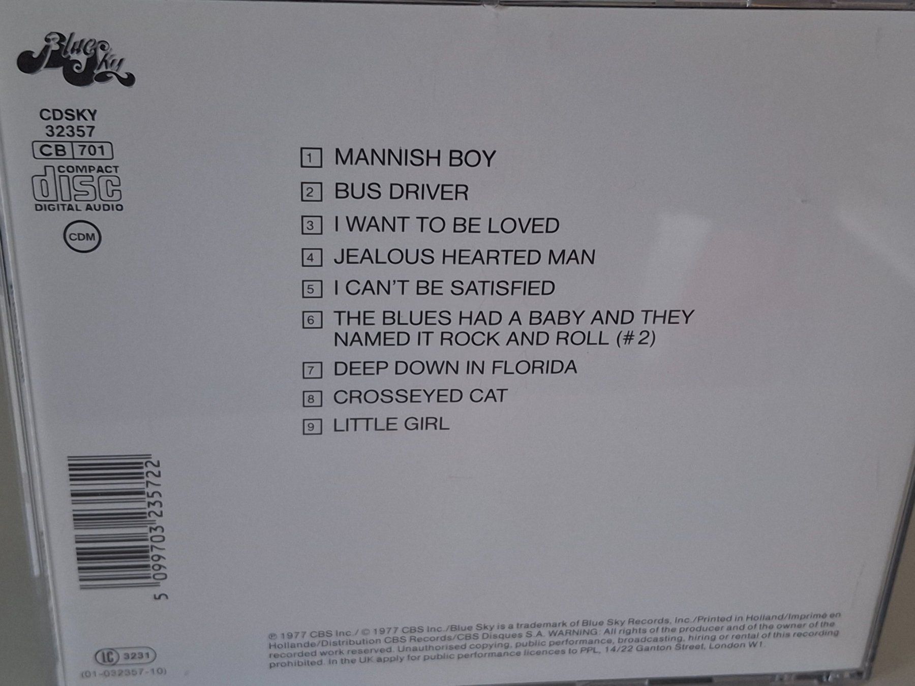 CDs: CD Muddy Waters - Hard Again – Gebraucht aus Aarberg von Jackup1 1