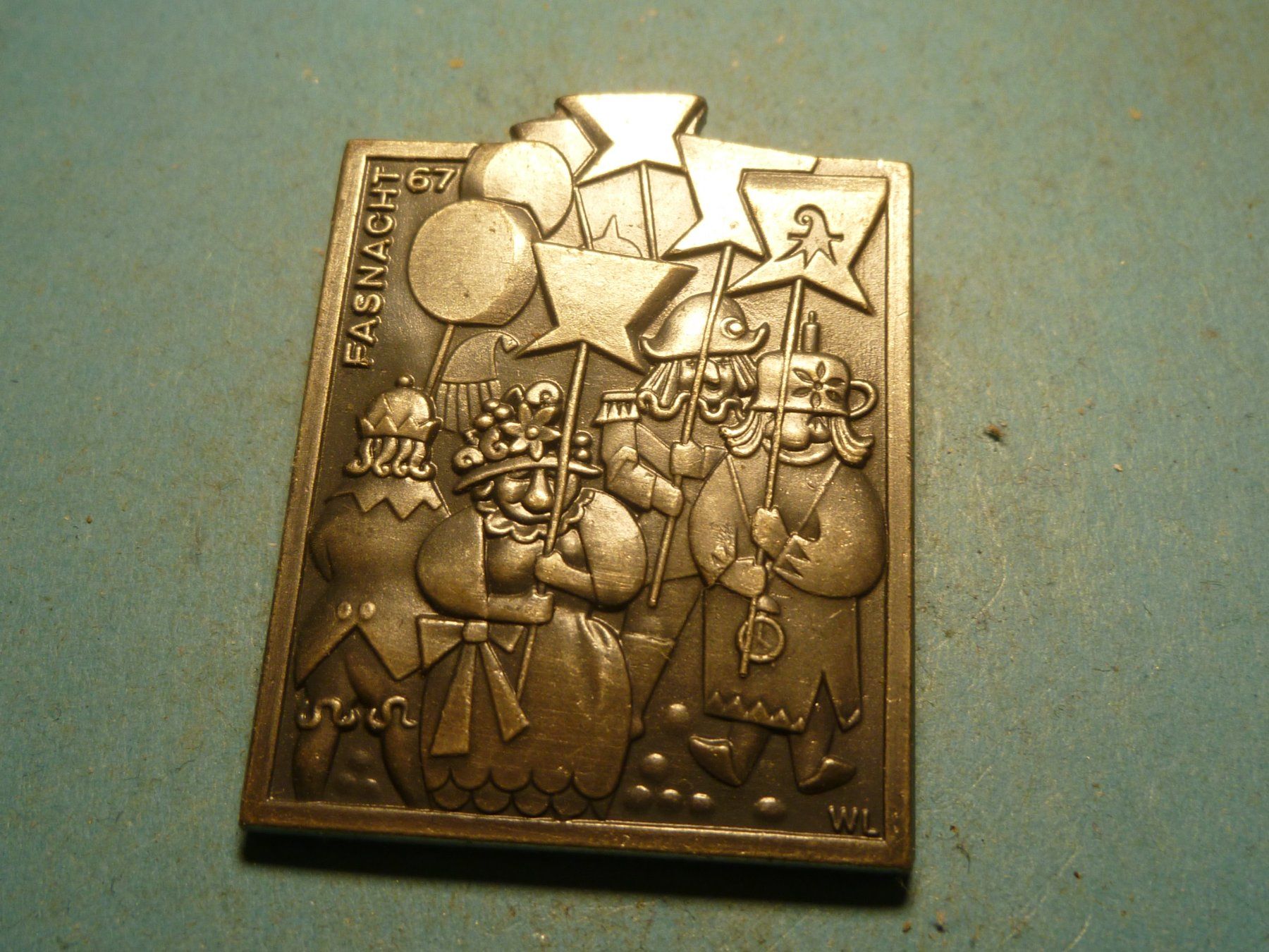 Placchette & Badge:  BASEL 1967 SILBER – Usato da Ried (Muotathal) venduto da Mandarin02