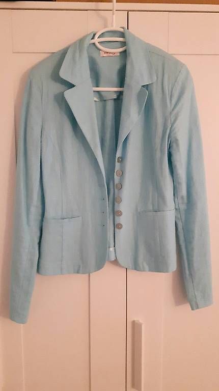 Giacche: Blazer / Jacke, Gr. 36 (38), hellblau – Usato da Zürich venduto da Freckles