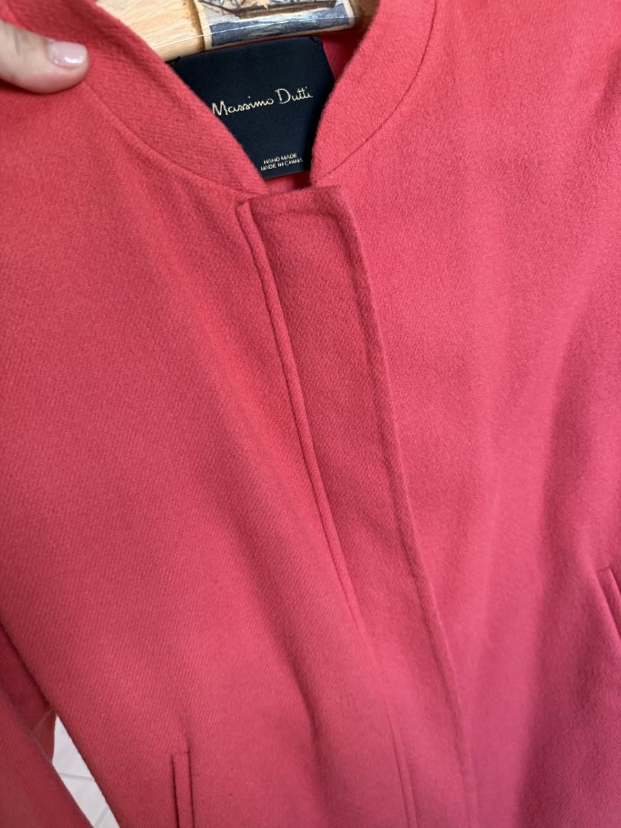 Massimo Dutti Giacche: Massimo Dutti Damenjacke – Rosarot, Wool, Grosse M – Usato da Neerach venduto da Meli_sara 7