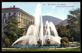 AK Lugano, Giardino pubblico e fontana