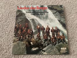 LP Schallplatte Trientiner Chor Lied der Berge
