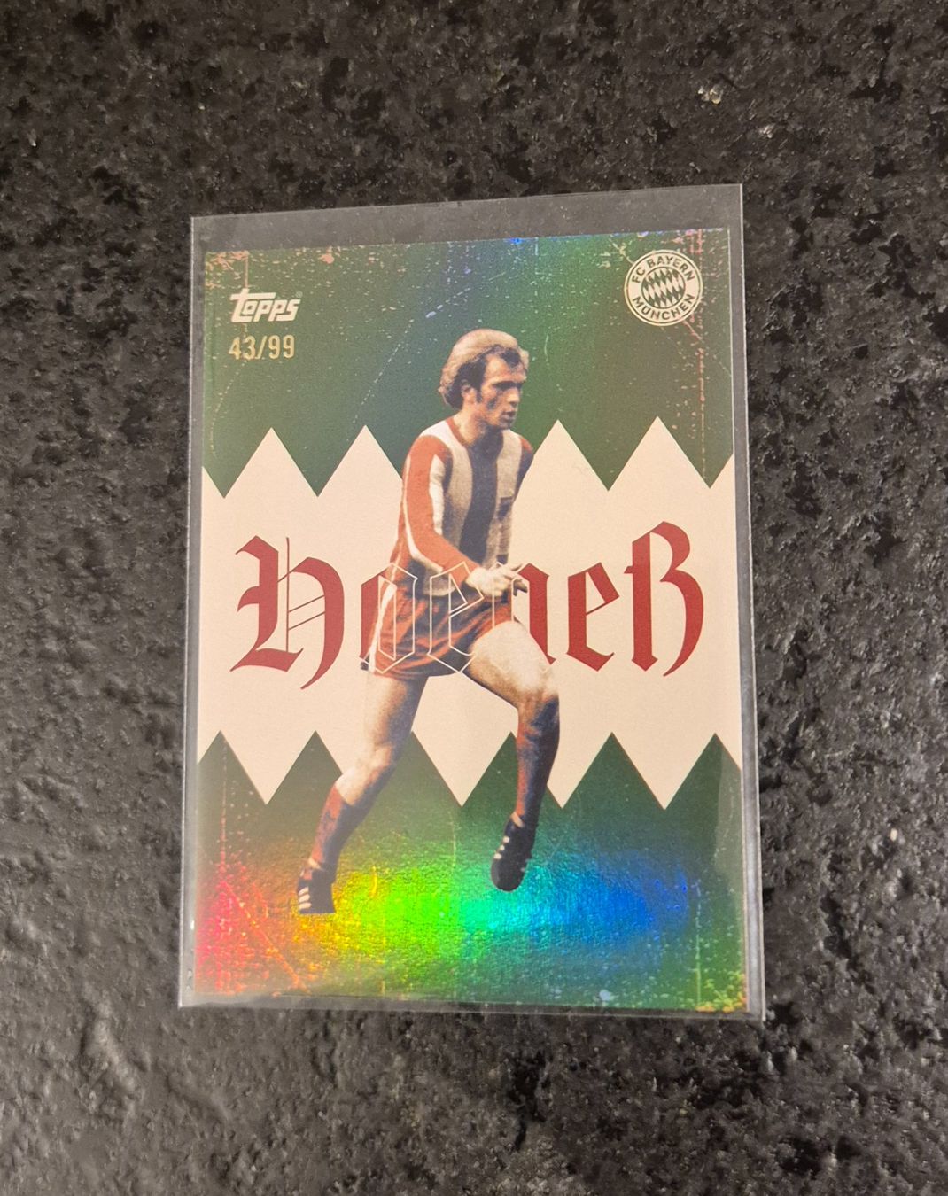Topps Carte collezionabili: Uli Hoeness /99 - Bayern München - Topps – Nuovo (secondo la descrizione) da Burg AG venduto da Danoe