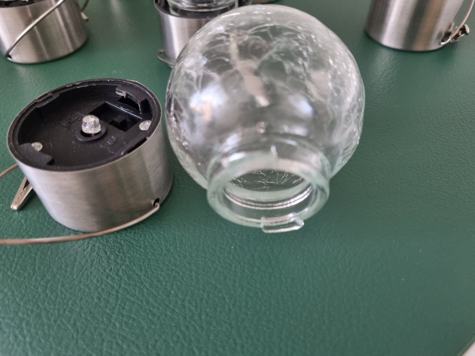 Guirlandes lumineuses: 7 Stück Solarkugeln aus Glas NEU – Neuf avec emballage d'origine à Zofingen par Felpa 2