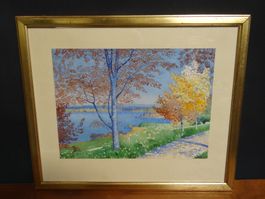 ROBERT LANZ AQUARELL