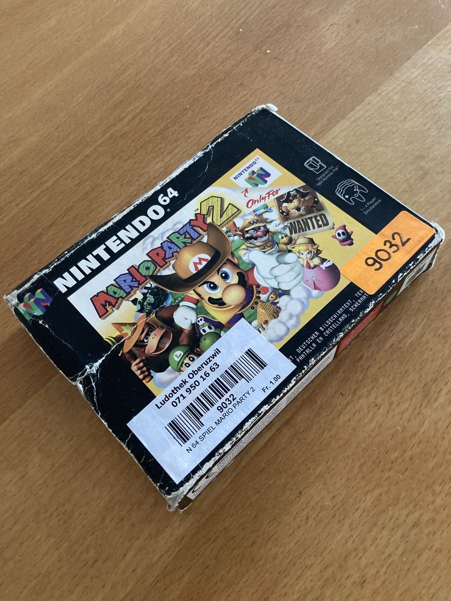 Giochi: Mario party 2 Nintendo 64 n64 – Usato da St. Gallen venduto da Parrotb