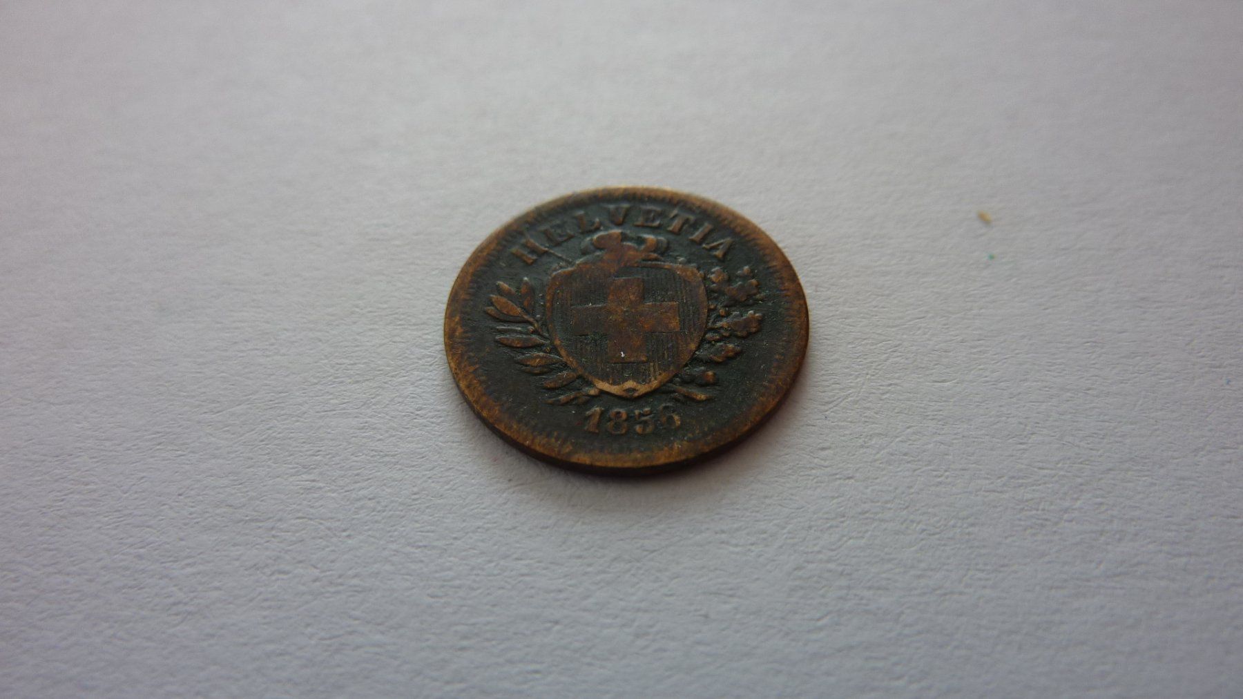Toutes les monnaies: Uralter Einräppler 1856 ,  schön – D'occasion à Birrwil par Schnaepli 1