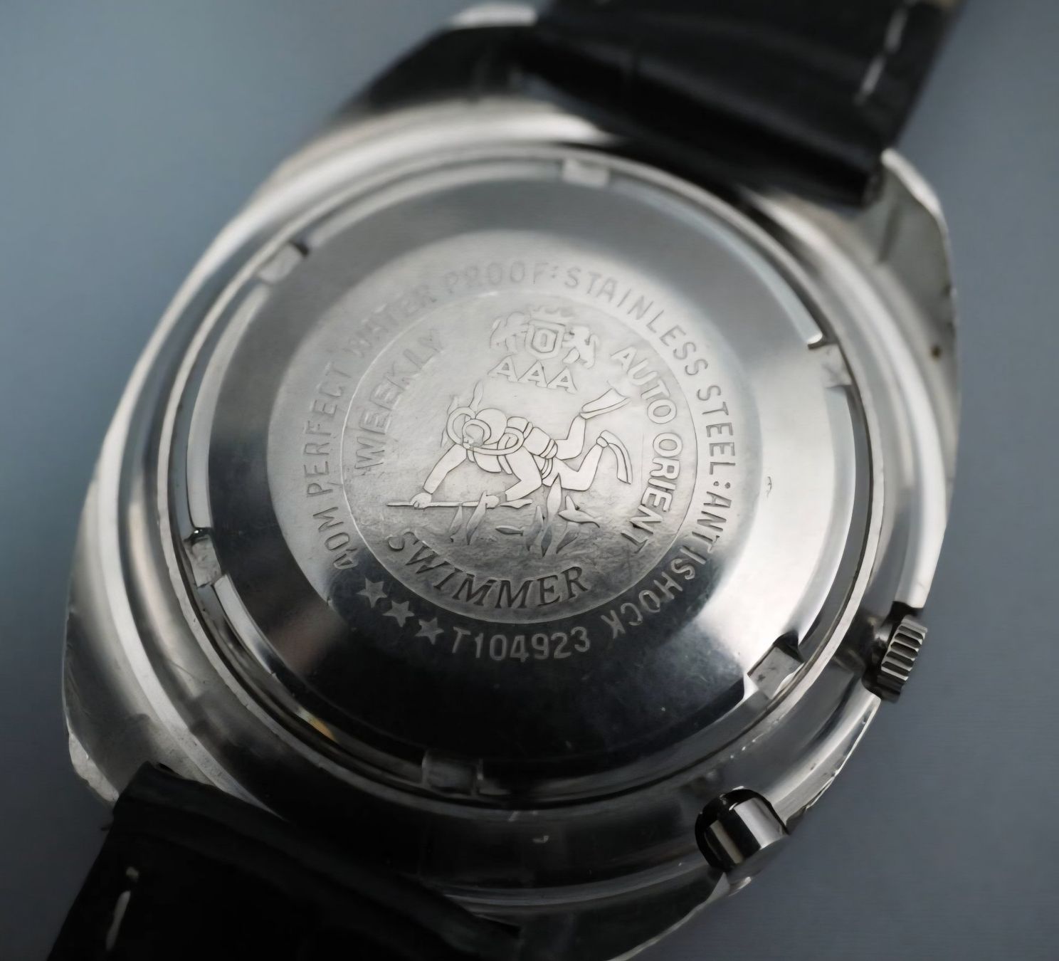 Orient Orologi: Orient Weekly Auto AAA Swimmer Vintage revidiert – Usato da Spiez venduto da mar_byv2 2