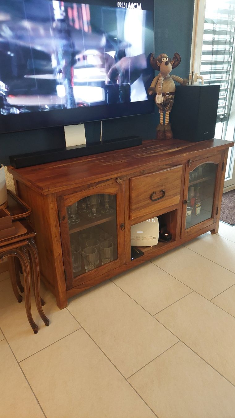 Cassettiere: Meuble commode TV en bois massif – Usato da Dompierre FR venduto da AlexTanno 1
