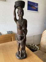 Afrikanische Holzfigur 61 cm hoch