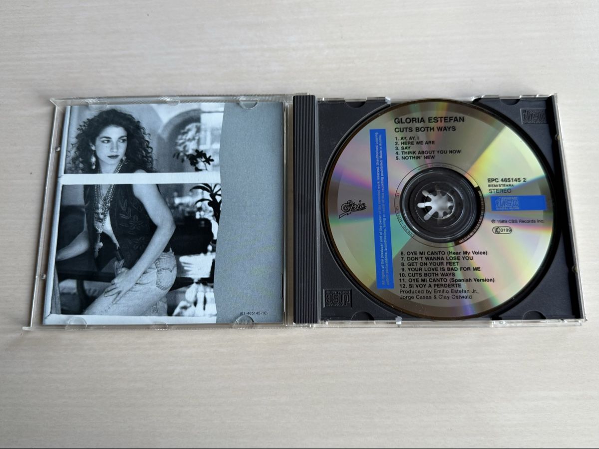 CD: Gloria Estefan - Cuts Both Ways CD 1989 – Usato da Oberried Brienz venduto da Chyara 2