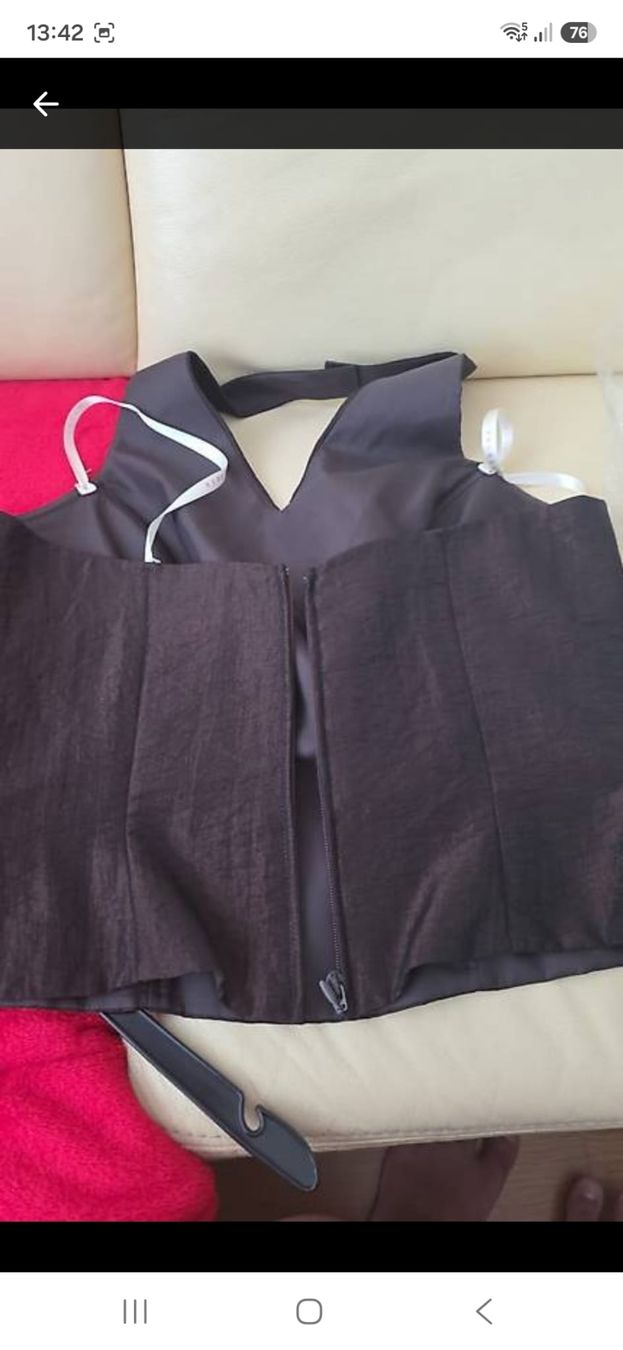 Vestiti: ABENDKLEID GALAKLEID FESTKLEID BRAUN – Usato da Reitnau venduto da cuorematto01