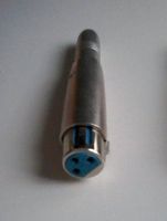 Adapter XLR(fem.)/Klinkenbuchse 6,3 mono