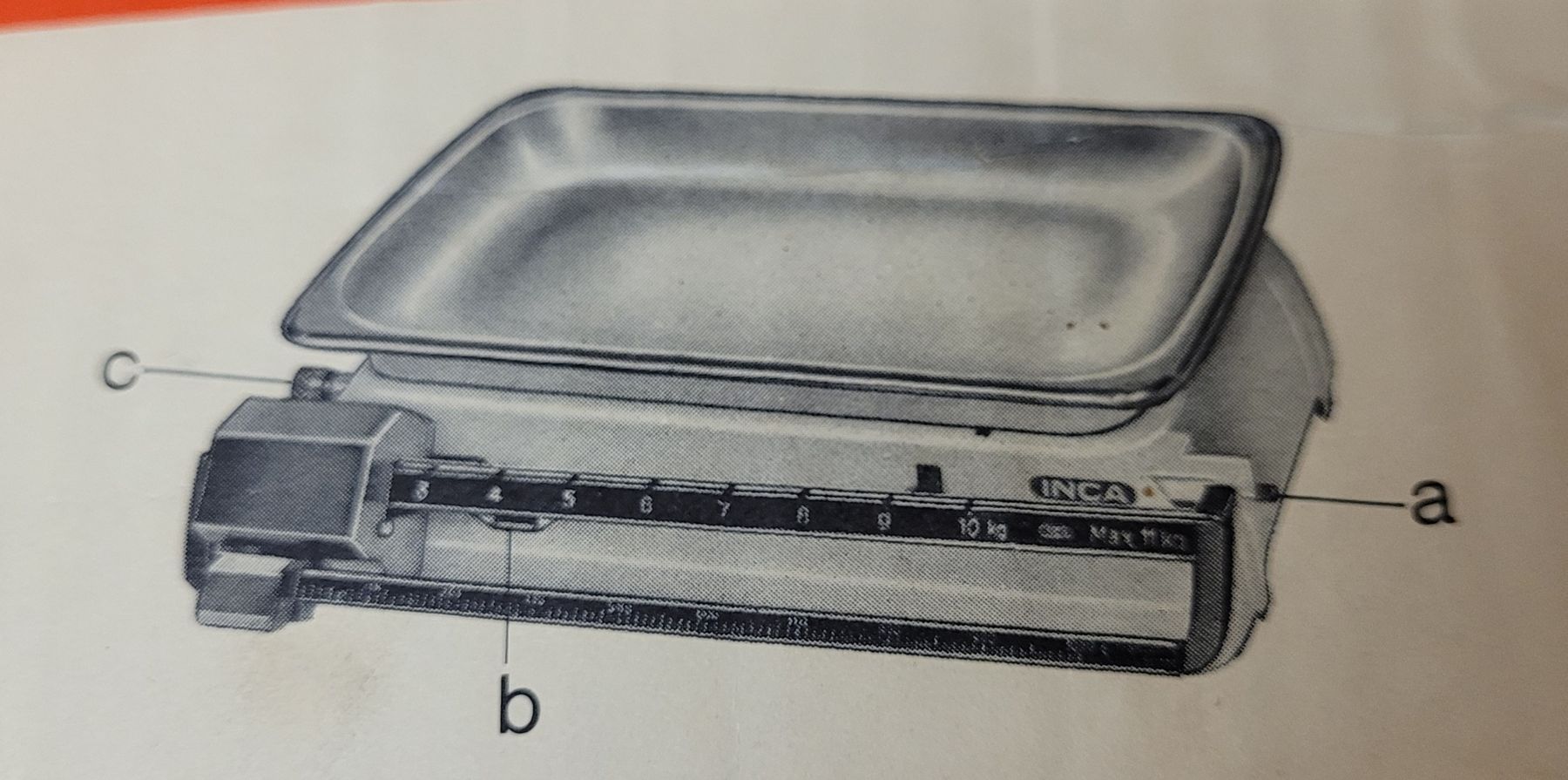 Bilance da cucina: Inca de Lux Waage – Usato da Mönchaltorf venduto da Joka013 1