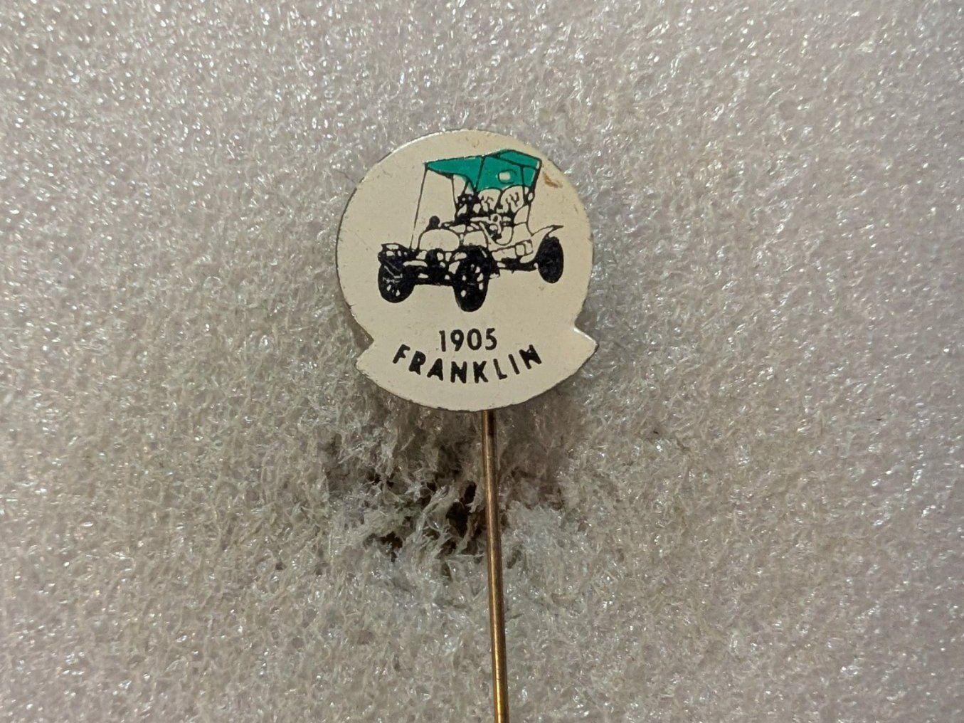Placchette & Badge: Anstecknadel 39: Auto Franklin – Usato da Oppligen venduto da Pin-Fall-Shop