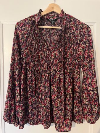 Lauren Ralph Lauren Bluse (VLADMITUS), Herbst Look, Grösse M