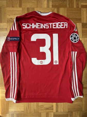 Original Schweinsteiger Manchester United Langarm Trikot M