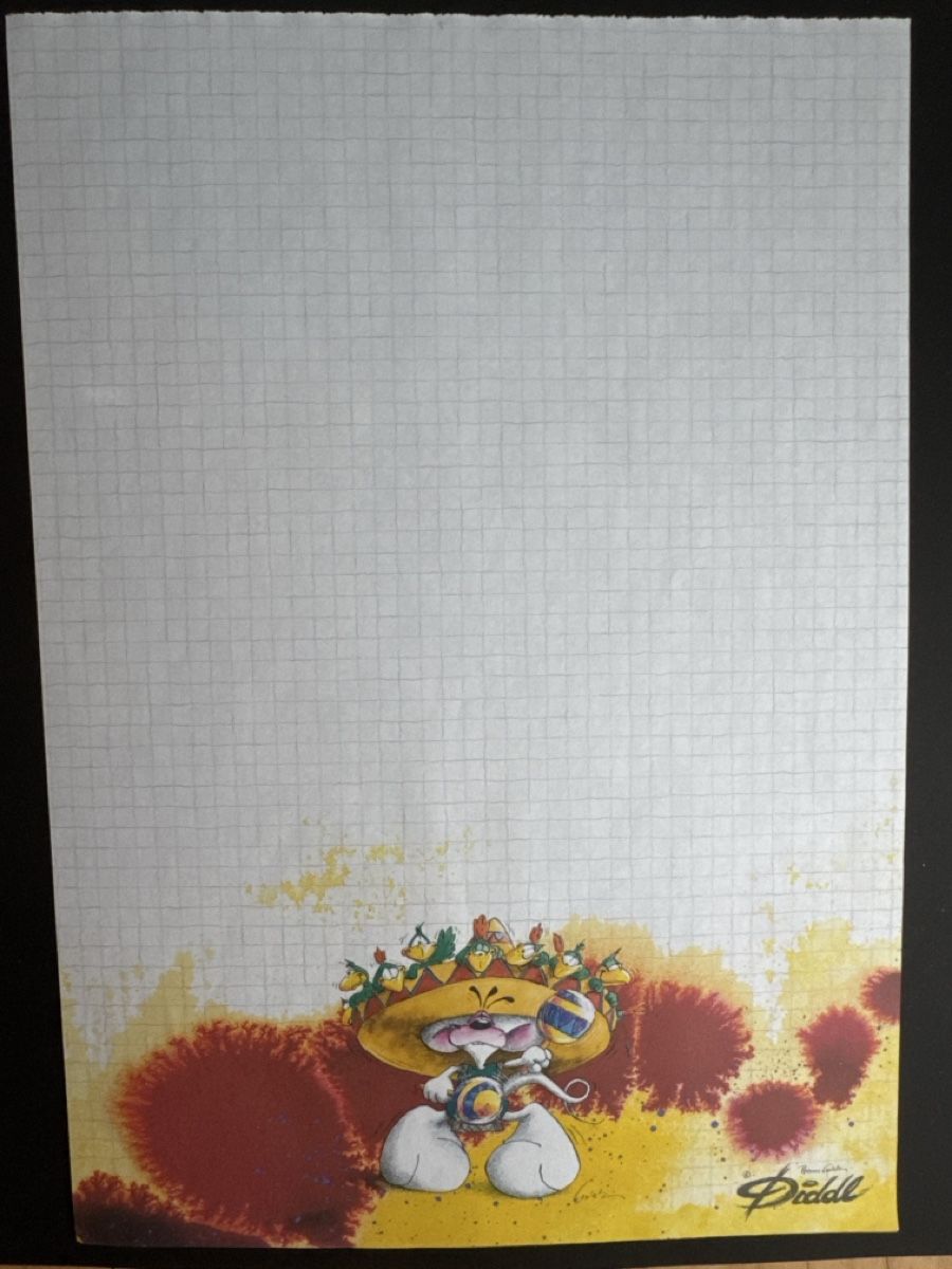Papier: Diddl - Blatt aus Block Nr 61 A4 – D'occasion à Zürich par nad_9rlq