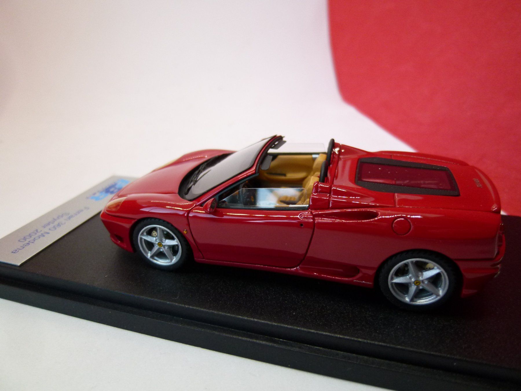 BBR Models Voitures modèles: BBR  - ab 85.--  Ferrari 360 Spyder -  %% Liquidation %%% – D'occasion à Reiden par Aston2 1