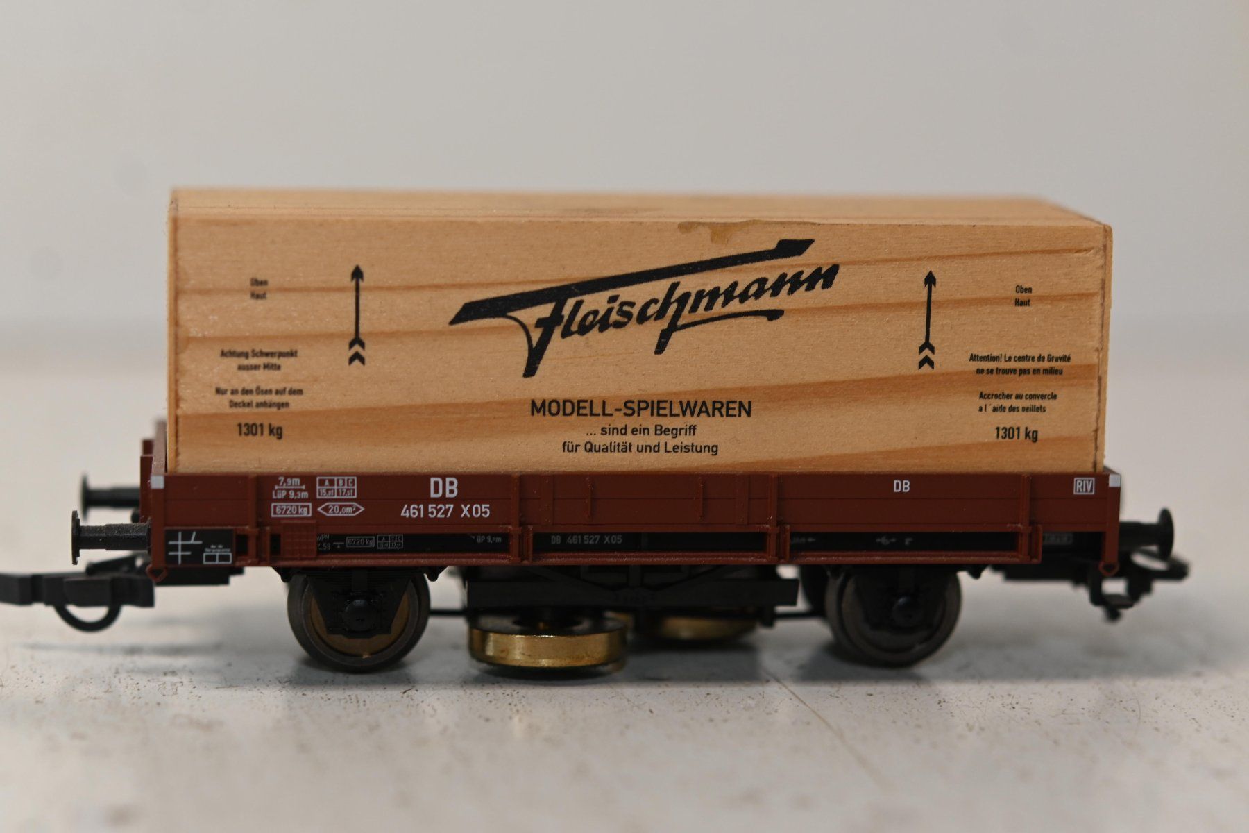Fleischmann Modellini di ferrovie: Putzwagen Fleischmann HO/DC mit OVP – Usato da Laupen ZH venduto da Zmoewe 3