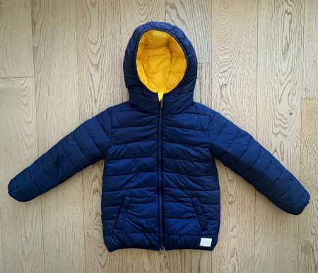 Winterjacke für Kinder Grösse 128 - beidseitig tragbar