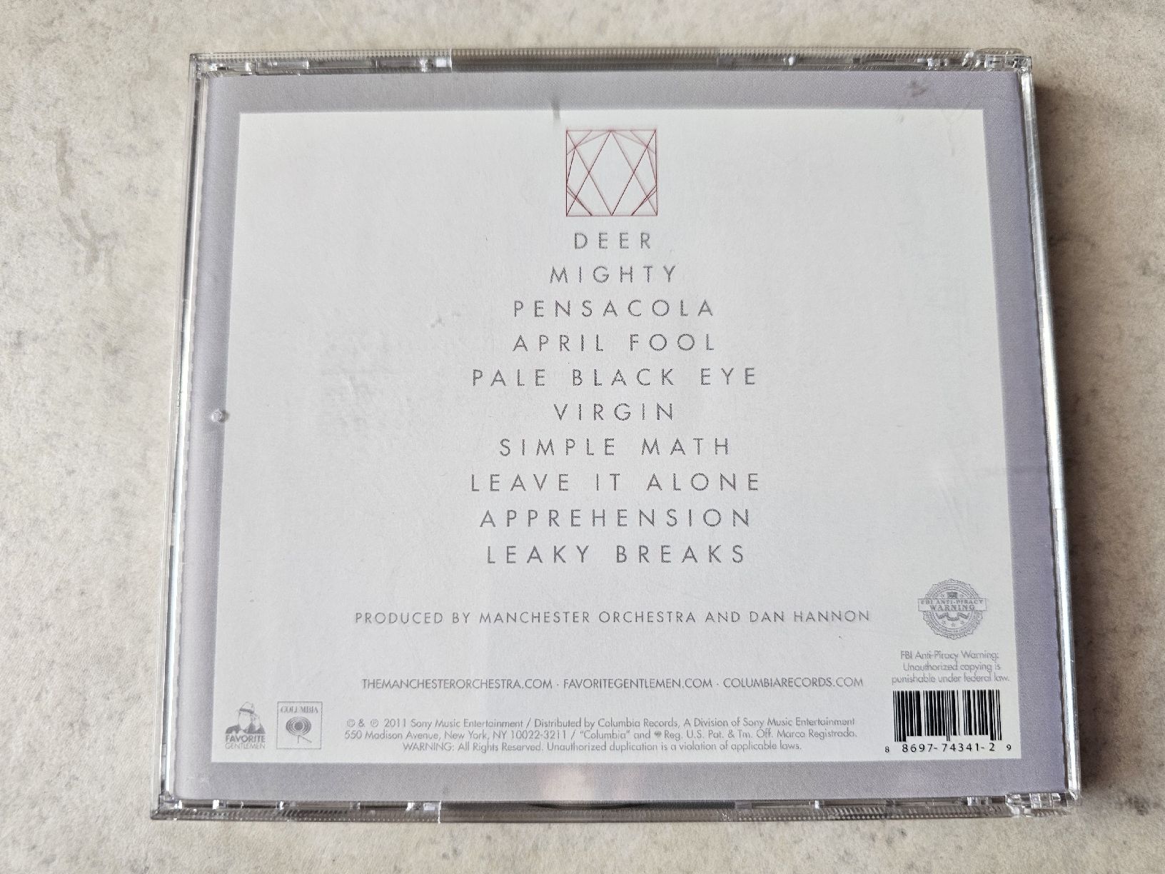 CD: Manchester Orchestra  -  Simple Math – Usato da Schneisingen venduto da backstore24 1