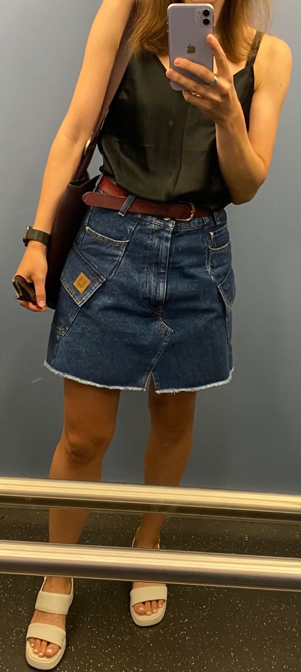 Kenzo Gonne: Kenzo mini denim skirt, 36 eur – Usato da Zürich venduto da kuz_mnn9 5