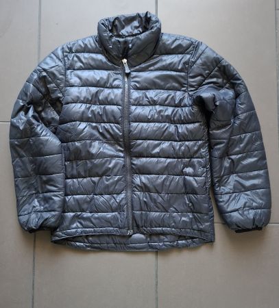 Steppjacke schwarz leicht gefüttert Gr. 134