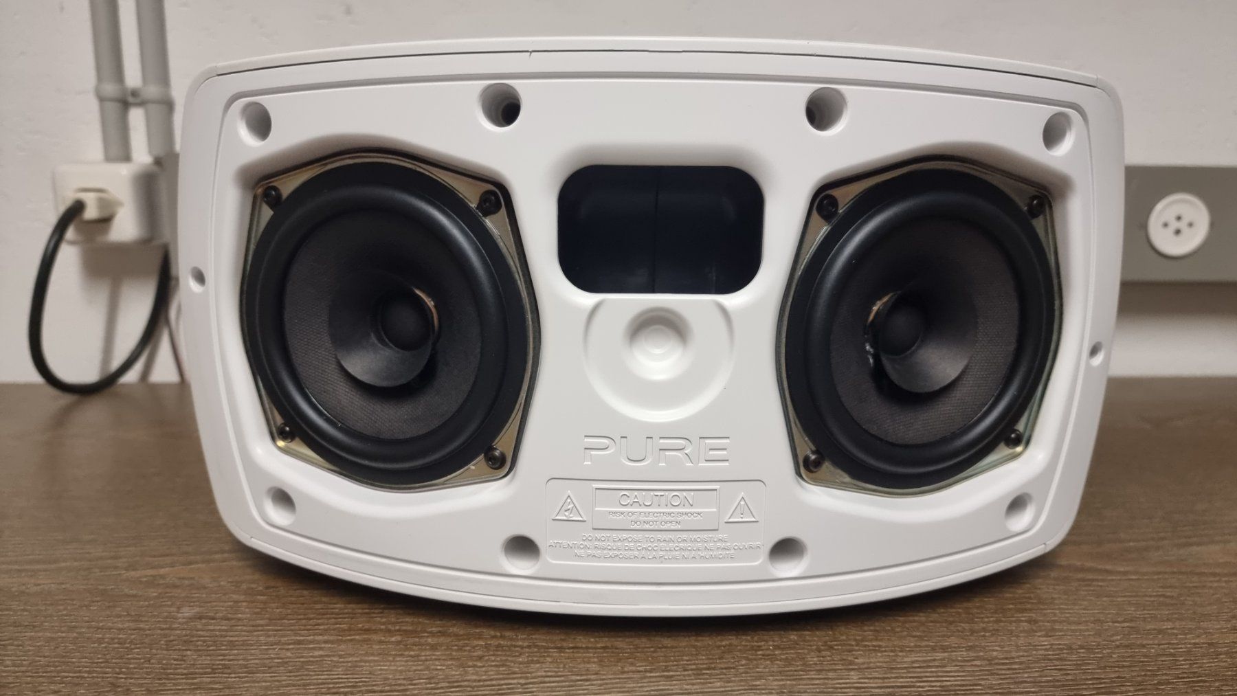 Casse acustiche: Bluetooth Lautsprecher, weiss inkl. zweiter Abdeckung – Nuovo (secondo la descrizione) da Weite venduto da FTW-AG 4