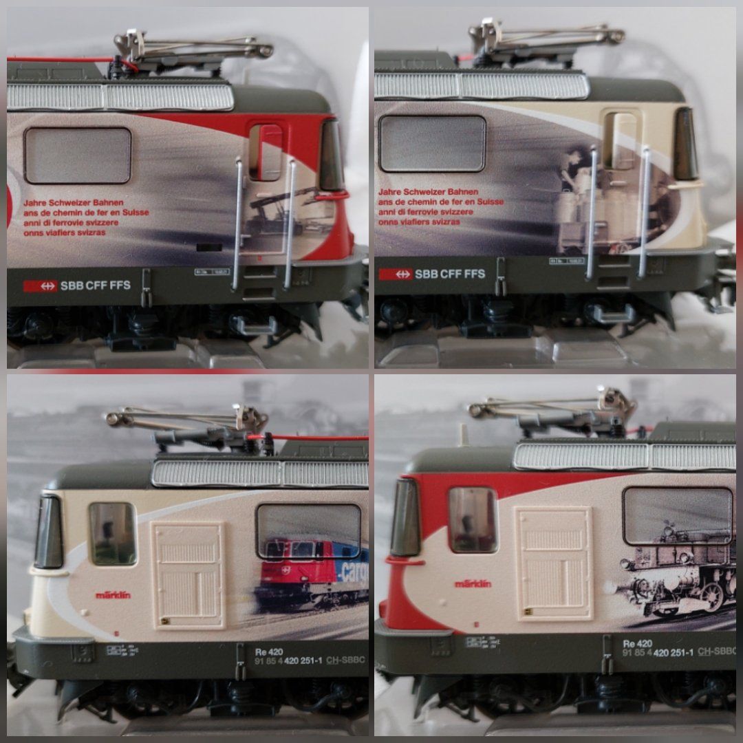 Trix Modellini di ferrovie: TRIX 25875 - E-Lok Re 420 SBB Cargo - DCC mfx/Sound – Nuovo e nell'imballaggio originale da Rotkreuz venduto da MOBAHN-1zu87 3
