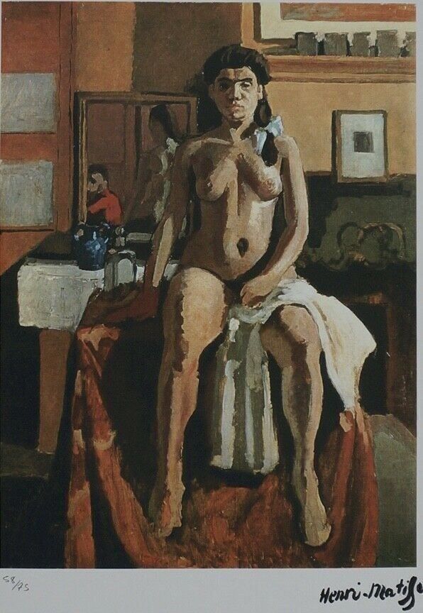 Foto & Immagini: HENRI MATISSE HANDNUMMERIERT RUCKSIGNIERT – Usato da Gersau venduto da kunst-online 1