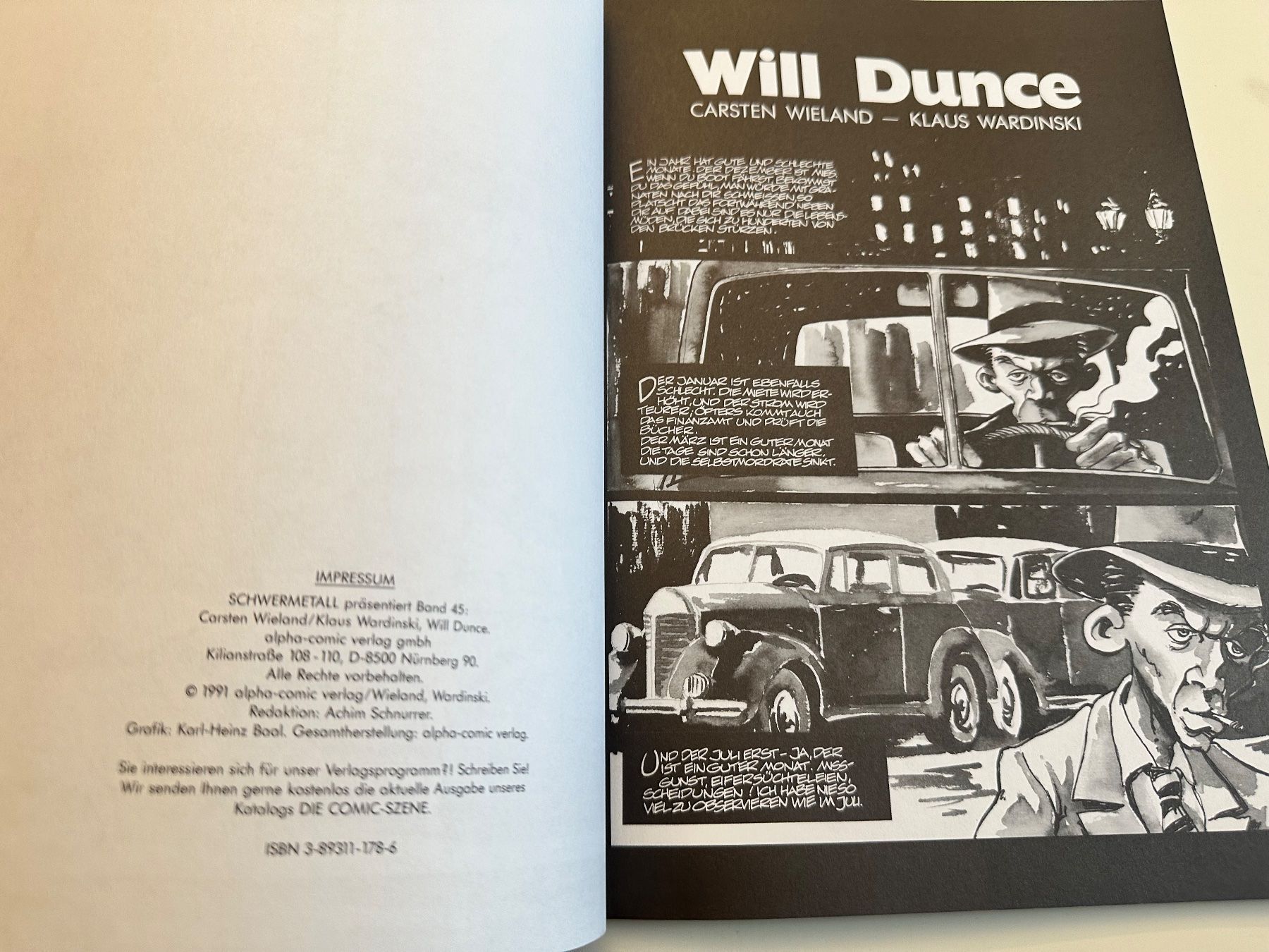 Fumetti: Schwermetall präsentiert Band 45 - Will Dunce – Usato da Münsingen venduto da Ganjam 3