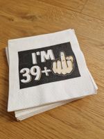Servietten 40. Geburtstag - 17 Stk.