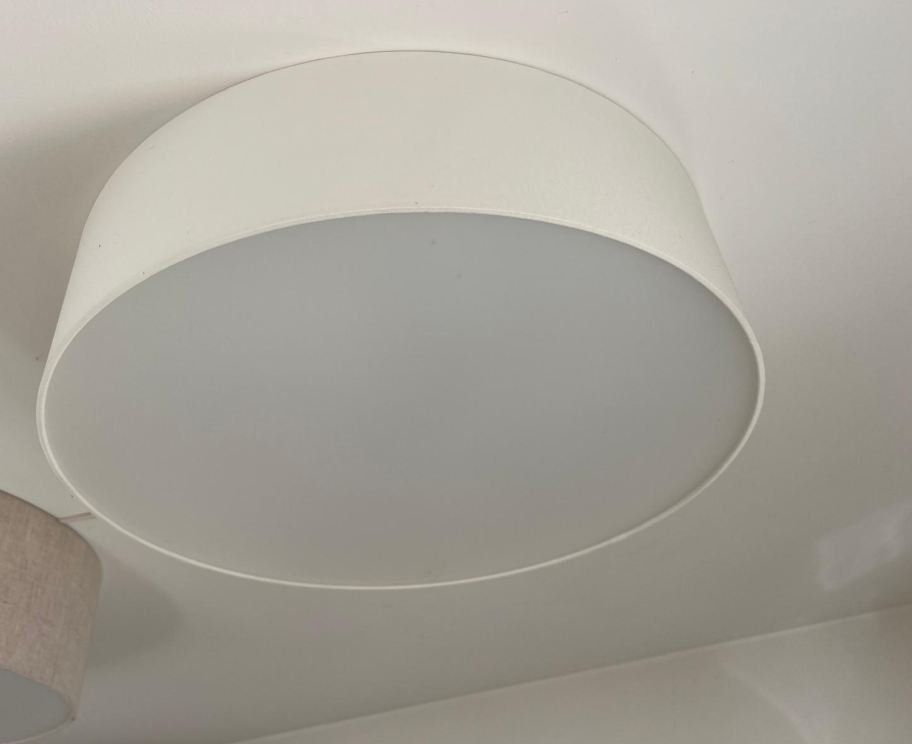 Kronleuchter & Deckenlampen: Deckenlampe / Stoff-Deckenleuchte – Ø ca. 50 cm – Gebraucht aus Urdorf von Tornado75